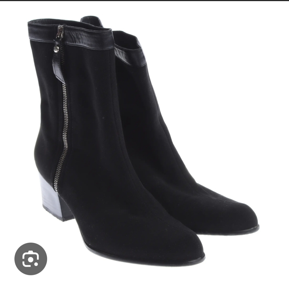 Stuart Weitzman Black Heeled‎ Boots